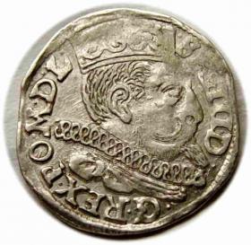 Obrazek dla: Trojak 1598 Zygmunt III Waza Poznań