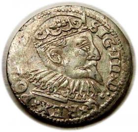 Obrazek dla: Trojak 1599 Zygmunt III Waza Ryga