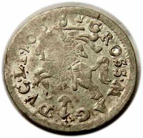 Obrazek dla: Grosz 1608 Zygmunt III Waza Litwa Wilno