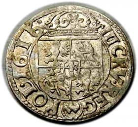 Obrazek 2 dla: 3 krajcary 1616 Zygmunt III Waza Kraków