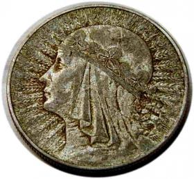 Obrazek dla: 10 złotych 1933 Głowa Kobiety