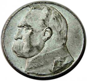 Obrazek dla: 10 złotych 1935 Józef Piłsudski Warszawa