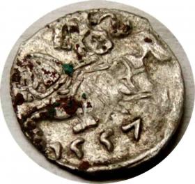 Obrazek dla: Denar 1557 Zygmunt II August Wilno