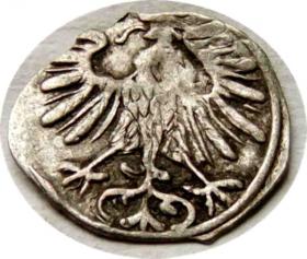 Obrazek 2 dla: Denar 1556 Zygmunt II August Wilno