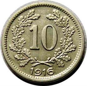 Obrazek dla: 10 halerzy 1916 Austro  Węgry