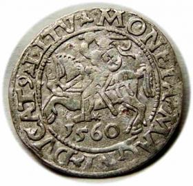 Obrazek dla: Półgrosz 1560 Zygmunt II August Wilno