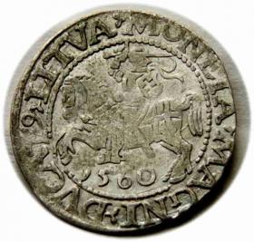 Obrazek dla: Półgrosz 1560 Zygmunt II August Wilno