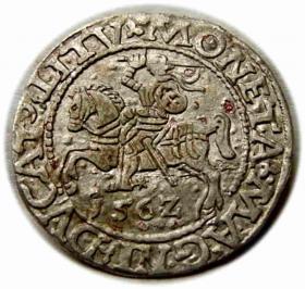 Obrazek dla: Półgrosz 1562 Zygmunt II August Wilno