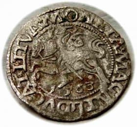 Obrazek dla: Półgrosz 1563 Zygmunt II August Wilno