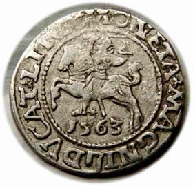Obrazek dla: Półgrosz 1563 Zygmunt II August Wilno