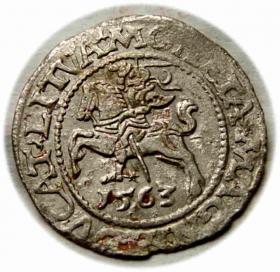 Obrazek dla: Półgrosz 1563 Zygmunt II August Wilno