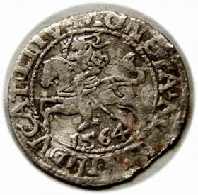 Obrazek dla: Półgrosz 1564 Zygmunt II August Wilno