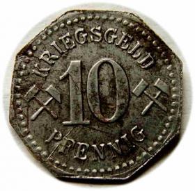 Obrazek dla: 10 fenigów 1918 Nowa Ruda / Neurode