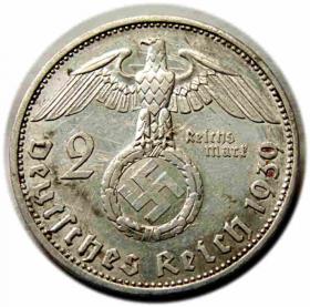 Obrazek 2 dla: 2 marki 1939 A Niemcy Berlin