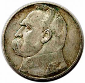 Obrazek dla: 10 złotych 1935 Józef Piłsudski Warszawa