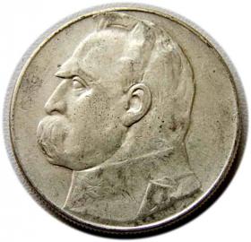 Obrazek dla: 10 złotych 1936 Józef Piłsudski Warszawa