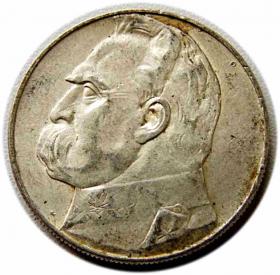 Obrazek dla: 10 złotych 1936 Józef Piłsudski Warszawa