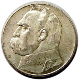 Obrazek dla: 10 złotych 1936 Józef Piłsudski Warszawa