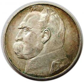 Obrazek dla: 10 złotych 1936 Józef Piłsudski Warszawa