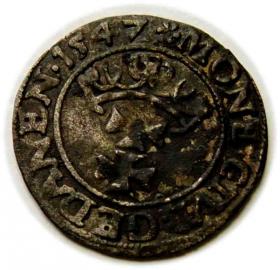 Obrazek dla: Szeląg 1547 Zygmunt I Stary Gdańsk