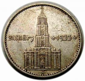 Obrazek dla: 2 marki 1934 Kościół w Poczdamie Niemcy Berlin