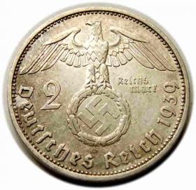 Obrazek 2 dla: 2 marki 1939 A Niemcy Berlin