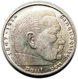 Obrazek dla: 2 marki 1939 D Niemcy Monachium