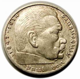 Obrazek dla: 2 marki 1939 Niemcy Stuttgart