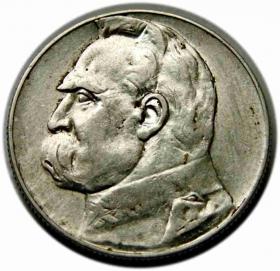 Obrazek dla: 5 złotych 1936 Józef Piłsudski II RP Warszawa