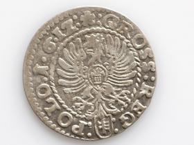 Obrazek 2 dla: Grosz 1612 Zygmunt III Waza Kraków