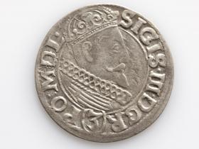 Obrazek dla: 3 krucierze 1617 Zygmunt III Waza Kraków