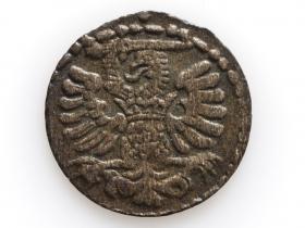 Obrazek 2 dla: Denar 1597 Zygmunt III Waza Gdańsk