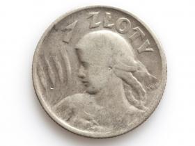 Obrazek dla: 1 złoty 1925 Kłosy Londyn