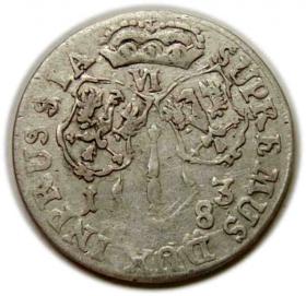 Obrazek 2 dla: Szóstak 1683 Fryderyk Wilhelm Prusy Królewiec