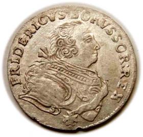 Obrazek dla: Szóstak 1756 Fryderyk II Wielki Prusy Królewiec
