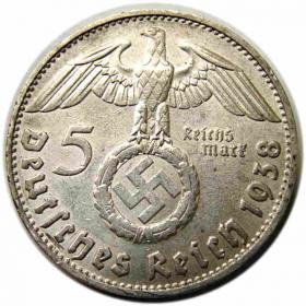 Obrazek 2 dla: 5 marek 1938 Niemcy Monachium