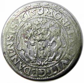 Obrazek 2 dla: Ort 1615 Zygmunt III Waza Gdańsk