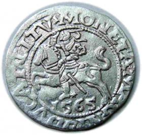 Obrazek dla: Półgrosz 1565 Zygmunt II August Wilno