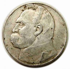 Obrazek dla: 10 złotych 1935 Józef Piłsudski Warszawa