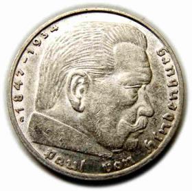 Obrazek dla: 2 marki 1937 J Niemcy Karlsruhe 