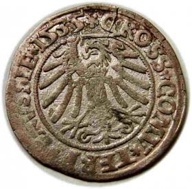 Obrazek 2 dla: Grosz pruski 1535 Zygmunt I Stary Prusy Królewskie Toruń