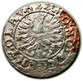 Obrazek 2 dla: 3 krajcary 1622 Jan Chrystian Księstwo Brzesko  Legnicko  Wołowskie Oława