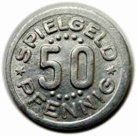 Obrazek dla: Żeton Spielgeld 50 fenigów Niemcy