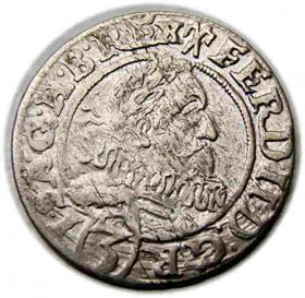 Obrazek dla: 3 krajcary 1628 Ferdynand II Habsburg Wrocław
