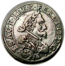 Obrazek dla: 3 krajcary 1631 Ferdynand II Habsburg Austria Graz
