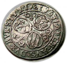 Obrazek 2 dla: 3 krajcary 1631 Ferdynand II Habsburg Austria Graz