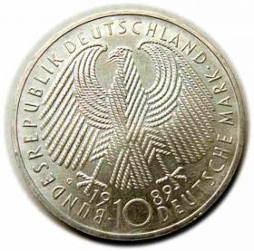 Obrazek 2 dla: 10 marek 1989 1949  1989 Bundesrepublik Deutschland Niemcy