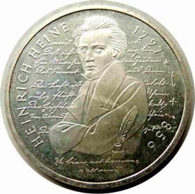 Obrazek dla: 10 marek 1997 Heinrich Heine Niemcy