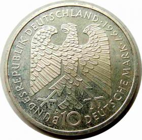 Obrazek 2 dla: 10 marek 1997 Heinrich Heine Niemcy