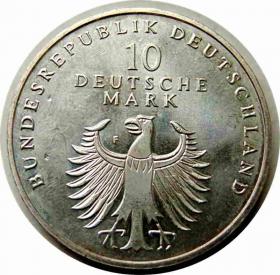 Obrazek 2 dla: 10 marek 1998 50 lat marki niemieckiej Niemcy